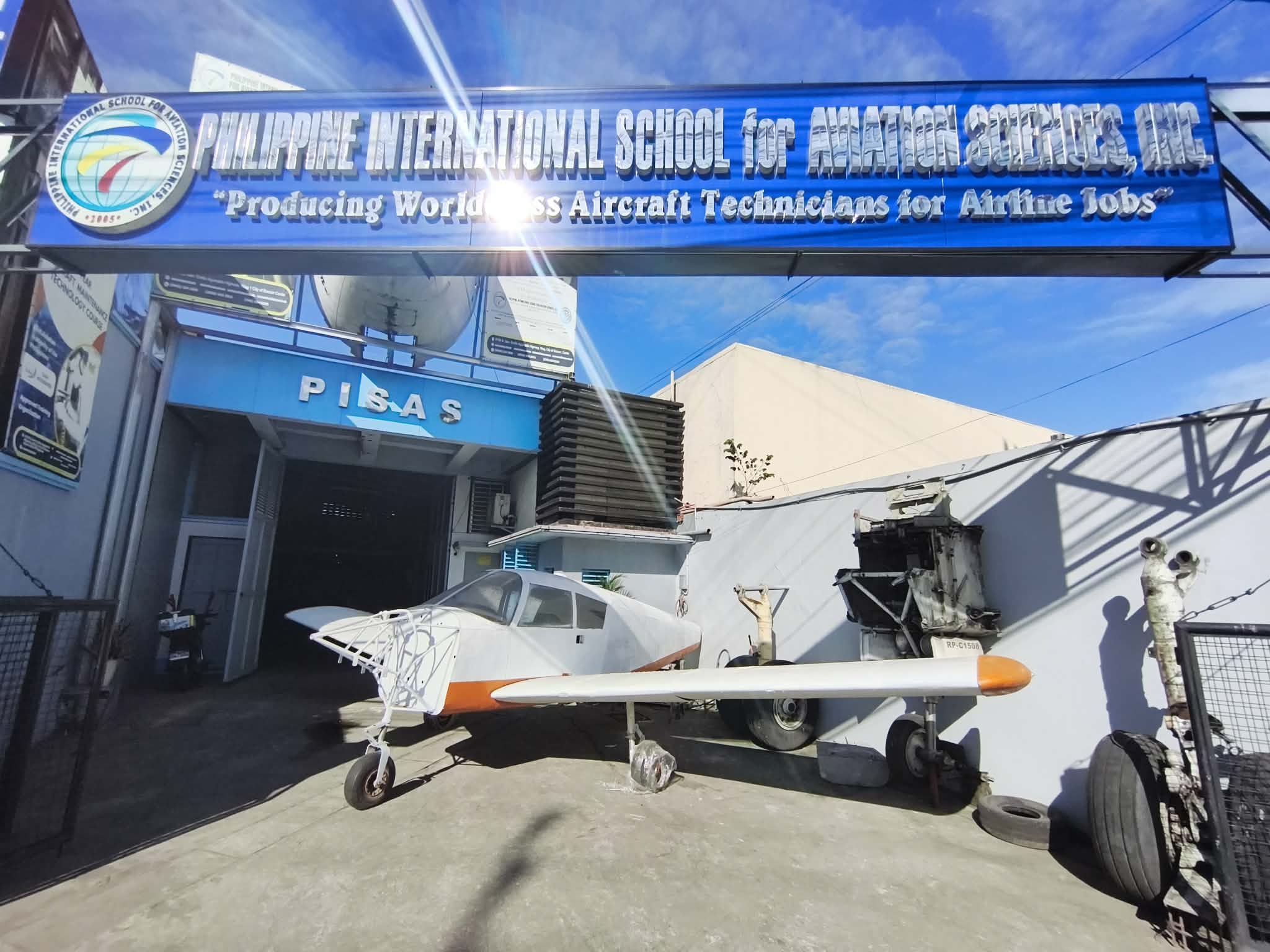 PISAS School Building — Exterior View